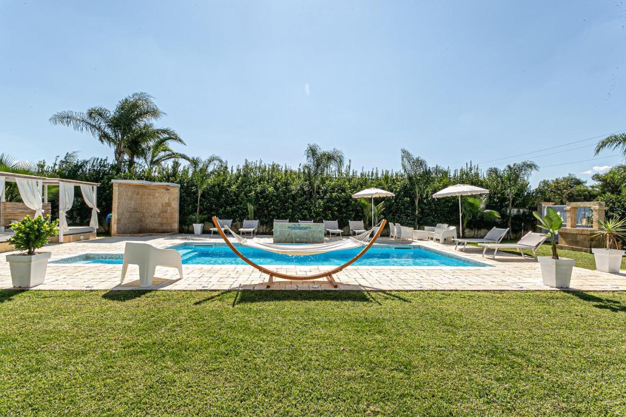 Resort Almaredamarra Con Piscina E Idromassaggio Sul Mare Torre San Giovanni Ugento Dış mekan fotoğraf